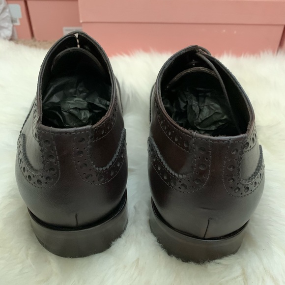 J. Lindeberg Brogue Wingtips Brown Italian Leather main image 7